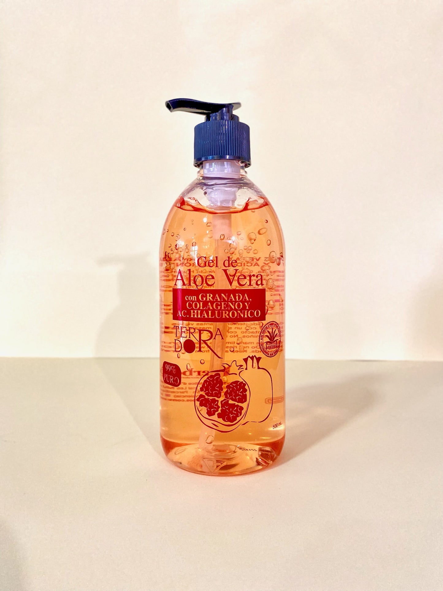 GEL DE ALOE VERA CON GRANADA
